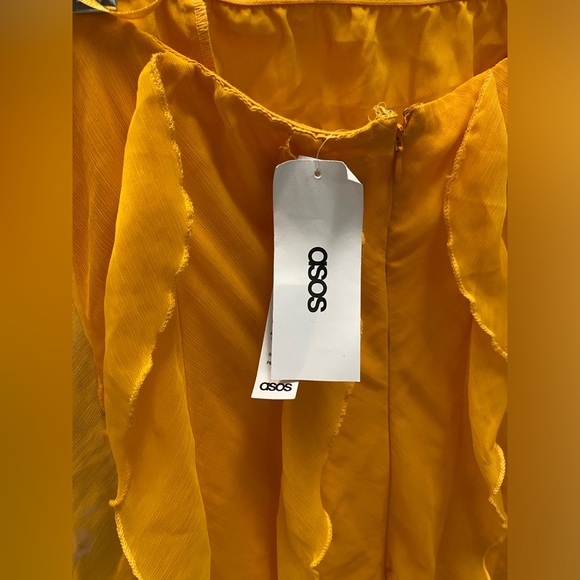 ASOS Yellow Tube Dress - Picture 8 of 8